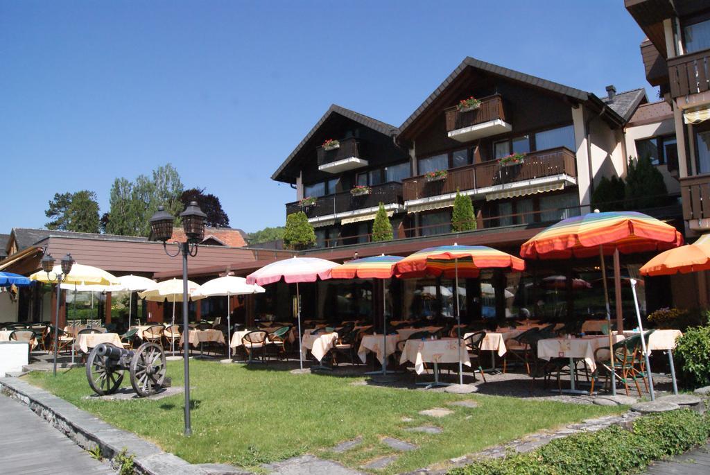 Hotel-Restaurant Seegarten-Marina Spiez Exterior photo
